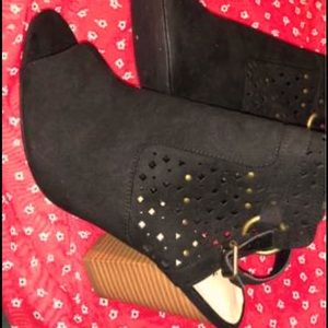 Open Toe Bootie - Just Fab